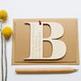 Personalised Initial Letter Congratulations Card, thumbnail 2 of 12