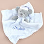 Personalised Teddy Bear Comforter For Baby, thumbnail 7 of 9