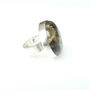 Large Labradorite Gemstone Ring Set In Sterling Silver, thumbnail 4 of 6