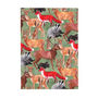 Sylvan Forest Animal Print Postcard, thumbnail 4 of 6