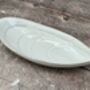 White Mussel Shaped Dish, 18.5cm, thumbnail 1 of 3