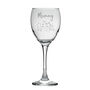 Personalised Floral Design Wine Glass, thumbnail 8 of 10