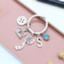Personalised Sewing Keyring Seamstress Thank You Gift, thumbnail 5 of 9