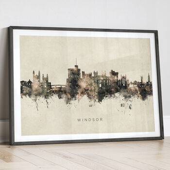 Windsor Skyline Cityscape Art Print, 12 of 12