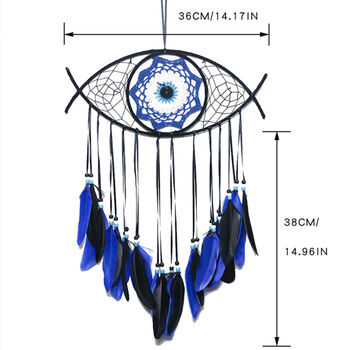 Back To School Gift, Turkish Evil Eye Dream Catcher, 5 of 7