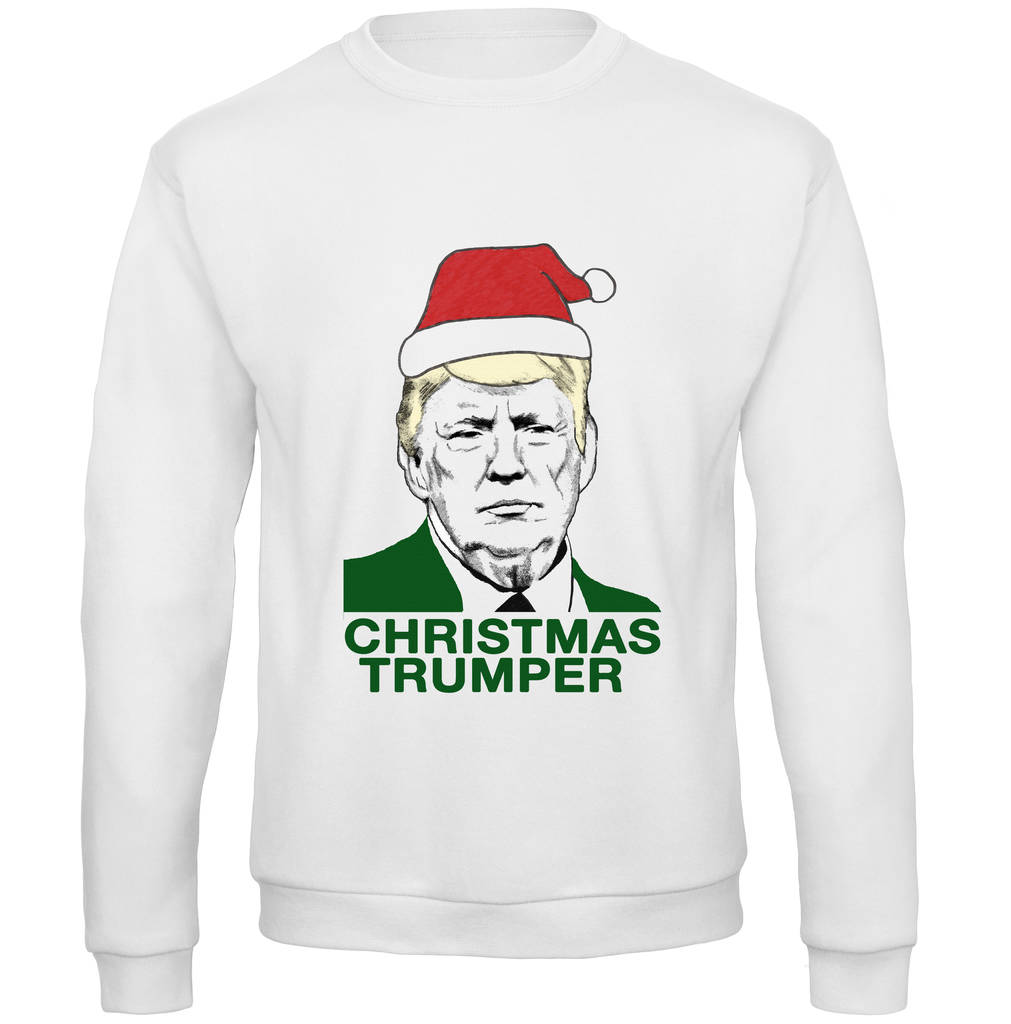 donald trump unisex christmas jumper by of life & lemons ...