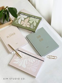 Personalised Undated Diary, A5 Week To View Planner, 9 of 11