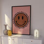 Acid Smiley Have A Nice Rave Print, thumbnail 3 of 7