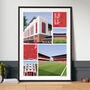 Arsenal Fc Views Of Highbury Poster, thumbnail 1 of 7