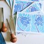 Scottish Bluebells Notecards Set Of Eight Notecards And Envelopes, thumbnail 2 of 10