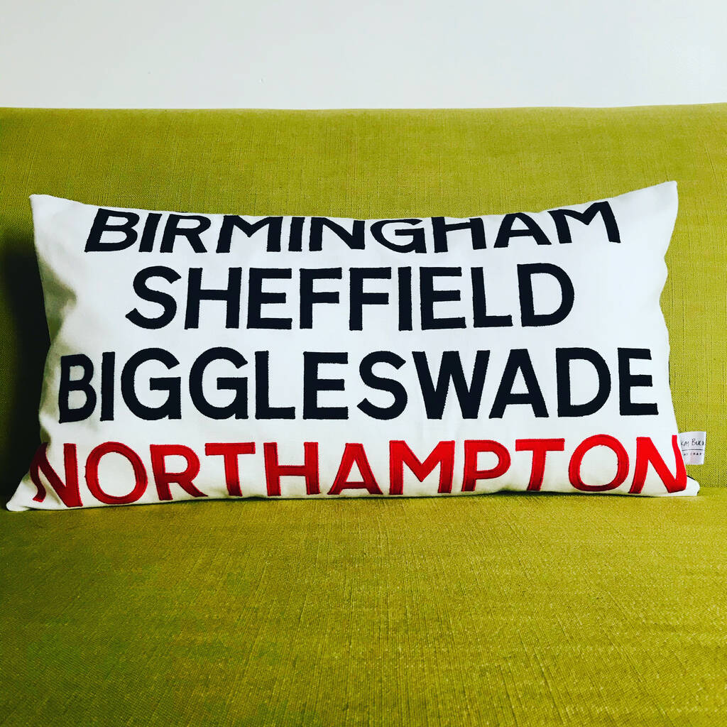 The Personalised Tourist Cushion, 1 of 12