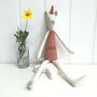 Personalised Toy Linen Unicorn, thumbnail 1 of 3
