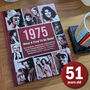 1975: What A Year To Be Born | 51st Birthday Gift Book, thumbnail 1 of 12