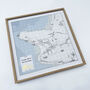 Personalised Map Print Of Where You Live Or Somewhere Special, thumbnail 6 of 12
