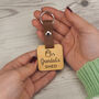 Personalised Garden Shed Keyring For Him, thumbnail 3 of 6