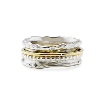 Sterling Silver Spinning Ring, 3 of 5