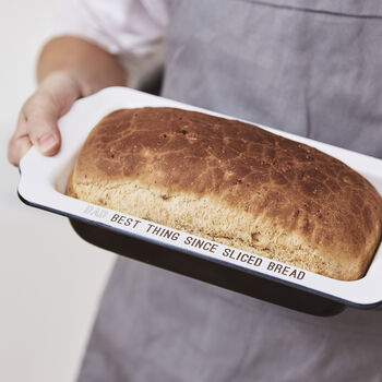 Enamel Personalised Loaf Tin, 2 of 4