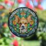 Chihuahua Fawn Memorial Suncatcher, thumbnail 6 of 6