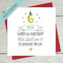 6th Birthday Personalised Greeting Card, thumbnail 1 of 3