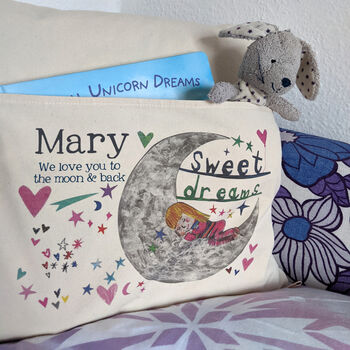 Personalised Sweet Dreams Cushion Cover, 2 of 8