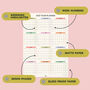 2027 Large A1 Year Wall Planner | Portrait | Pastel, thumbnail 3 of 4