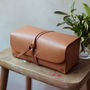 Ruxley Leather Roll Up Wash Bag, thumbnail 1 of 7