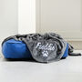 Personalised Charcoal Pet Blanket, thumbnail 2 of 4