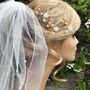 Pearl Flower Bridal Hair Pins Set Of Three, thumbnail 3 of 13