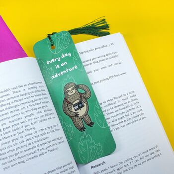 Motivational Bookmark, 'Every day is an adventure', 2 of 4