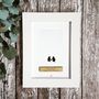 Penguin Love Couples Personalised Print, thumbnail 5 of 8