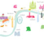 London Marathon Route Map Personalised Print, thumbnail 3 of 7