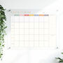 Personalised Weekly Family Command Centre Whiteboard Multi Coloured, thumbnail 4 of 7