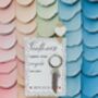 Personalised Bereavement Keyring | Feather Keyring, thumbnail 1 of 7