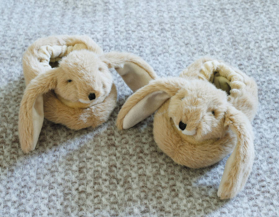 rabbit slippers baby