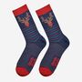 Men's Bamboo Socks Stag Party Stripe Navy, thumbnail 1 of 5