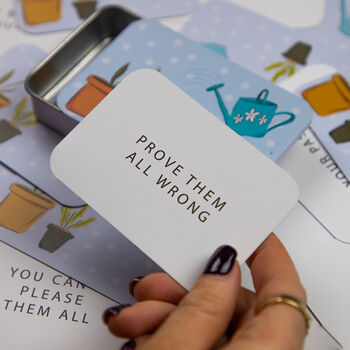 Personalised Inspiration Flash Card Tin Set, 3 of 11