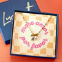 More Amor Mini Gemstone Necklace, thumbnail 1 of 8