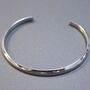 Open Geometric Adjustable Bangle, thumbnail 3 of 7