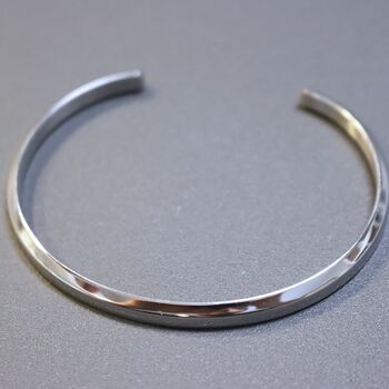 Open Geometric Adjustable Bangle, 3 of 7