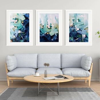 Abstract Landscape Print Set Of Three, 6 of 11