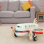 Retro Wooden Toy Propeller Passenger Plane, thumbnail 4 of 6