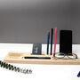 Personalised Handcrafted Desk Organiser, thumbnail 3 of 4