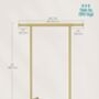 Heavy Duty Clothes Rack With Extendable Rail, thumbnail 12 of 12