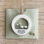 Porcelain East Of India Mini Hanger Robins Appear When Loved Ones Near, thumbnail 2 of 2
