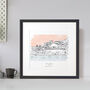 Bespoke Illustrated Wedding Venue Art Print, thumbnail 5 of 7