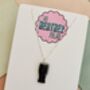 Irish Pint Charm Necklace / Gift For Beer Lovers And Pub Fans / St. Paddy's Day Accessory / Lucky Irish, thumbnail 4 of 5