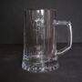 Personalised 60th Birthday Gift Balloon Stein Glass, thumbnail 5 of 5