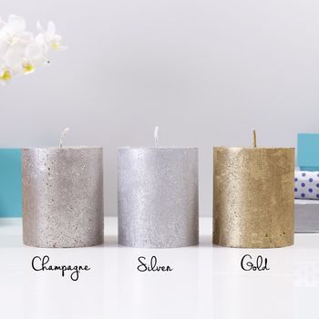 'Let The Adventures Begin' Coloured Or Metallic Candle, 8 of 12