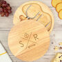 Personalised Engagement 'Key To My Heart' Cheese Board, thumbnail 1 of 6