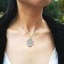 Dates 1928 To 1967 Sixpence Spinner Necklace, thumbnail 2 of 12